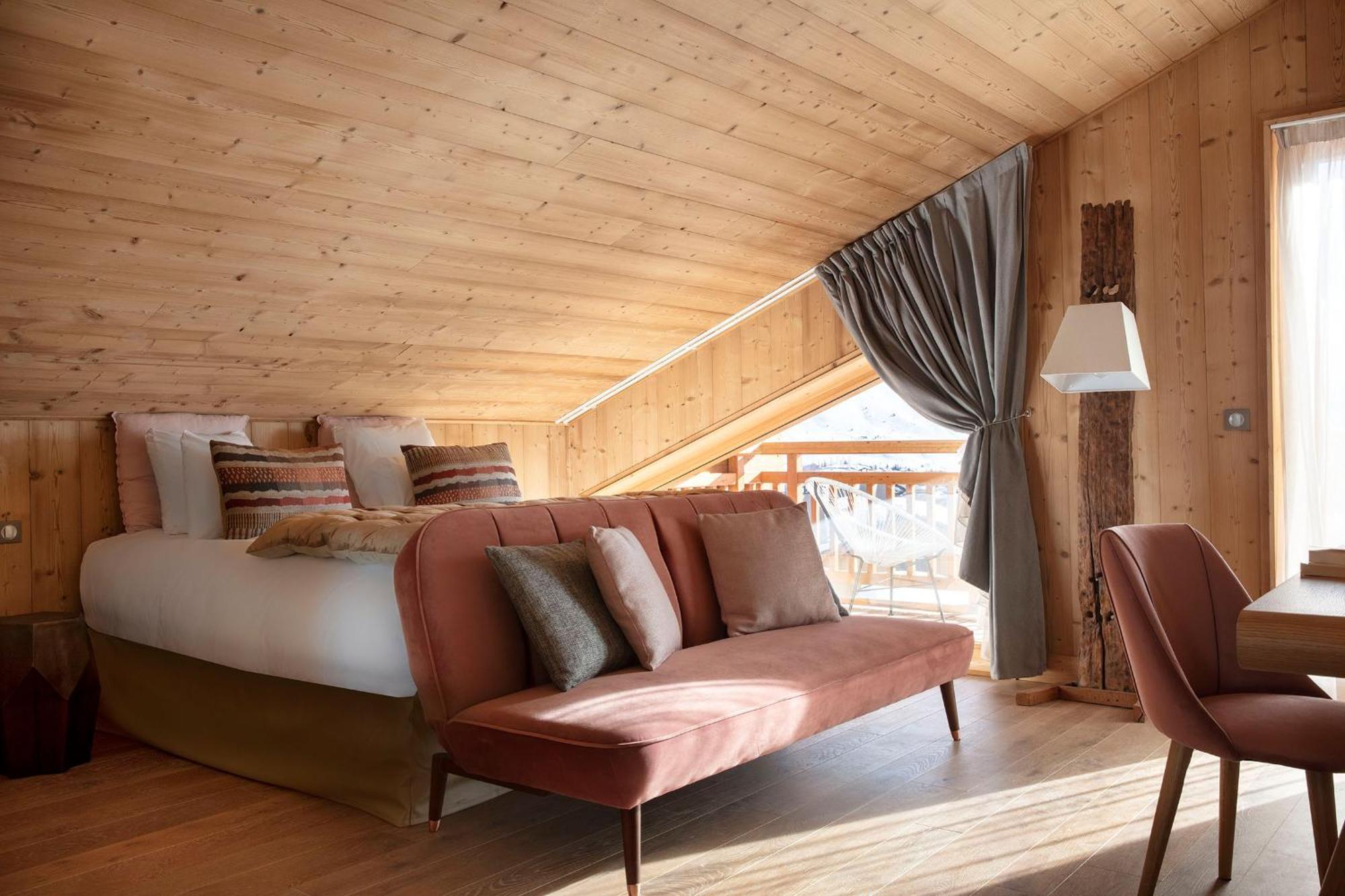 Grandes Rousses Hotel & Spa Alpe d'Huez Exteriér fotografie A room at the hotel